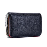 Maisy | RFID-blocking zip travel wallet made of faux leather 1